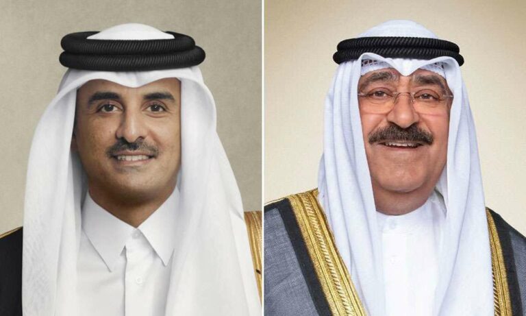 سمو-أمير-البلاد-يتسلم-رسالة-خطية-من-أمير-دولة-قطر-الشقيقة-حول-العلاقات-الأخوية-والمستجدات-الإقليمية-والدولية