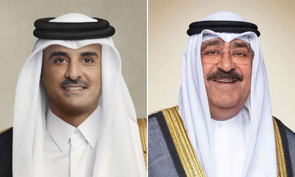 سمو-أمير-البلاد-يتسلم-رسالة-خطية-من-أمير-دولة-قطر-الشقيقة-حول-العلاقات-الأخوية-والمستجدات-الإقليمية-والدولية