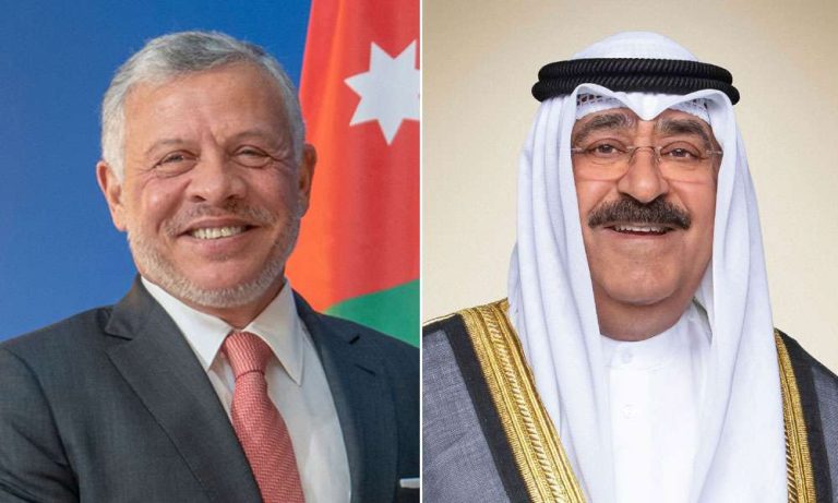 سمو-أمير-البلاد-يبعث-ببرقية-تهنئة-إلى-ملك-الأردن-بذكرى-الاستقلال-لبلاده