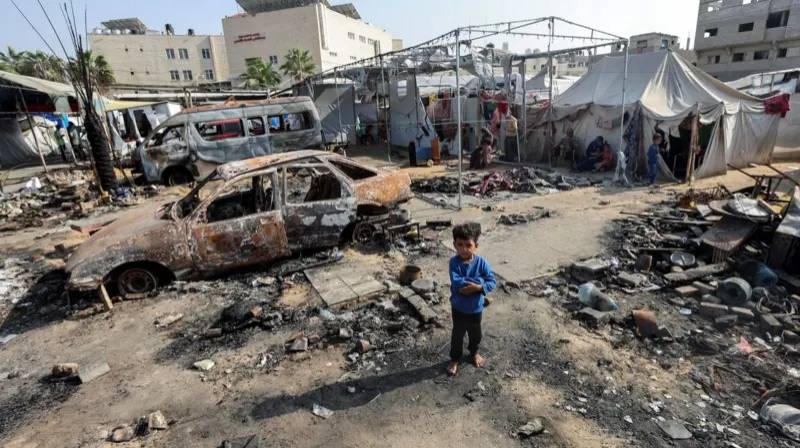 غزة.-استشهاد-950-طفلاً-خلال-شهرين-وإجمالي-عدد-الشهداء-أكثر-من-54000