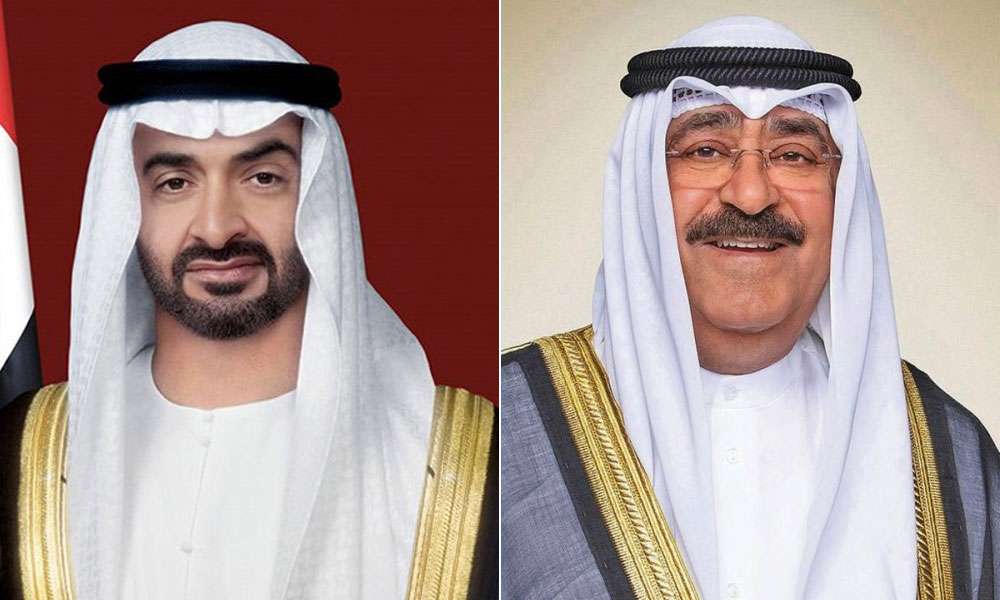 سمو-أمير-البلاد-يتلقى-اتصالا-هاتفيا-من-رئيس-دولة-الإمارات-العربية-المتحدة