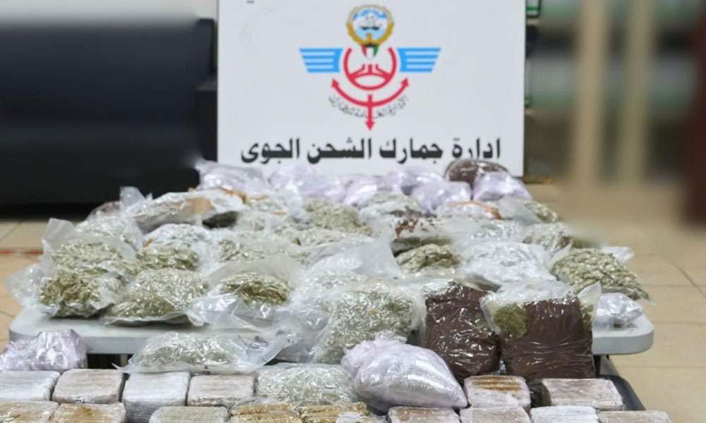 الجمارك:-ضبط-50-كيلو-من-المواد-المخدرة-قادمة-من-دولة-أوربية-بإدارة-جمارك-الشحن-الجوي