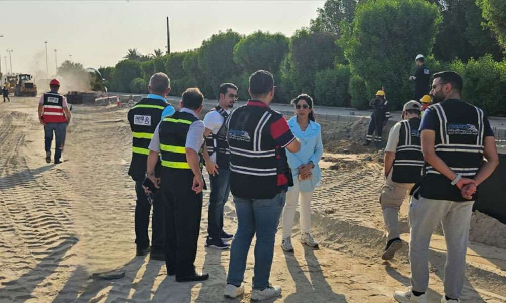 وزيرة-الأشغال-تقوم-بجولة-تفقدية-لمشروع-الدائري-الرابع