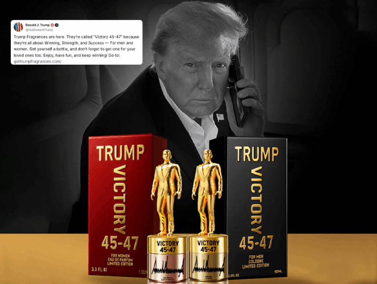 الرئيس-الأمريكي-يطلق-مجموعة-عطور:-انتصار-برائحة-الفخامة