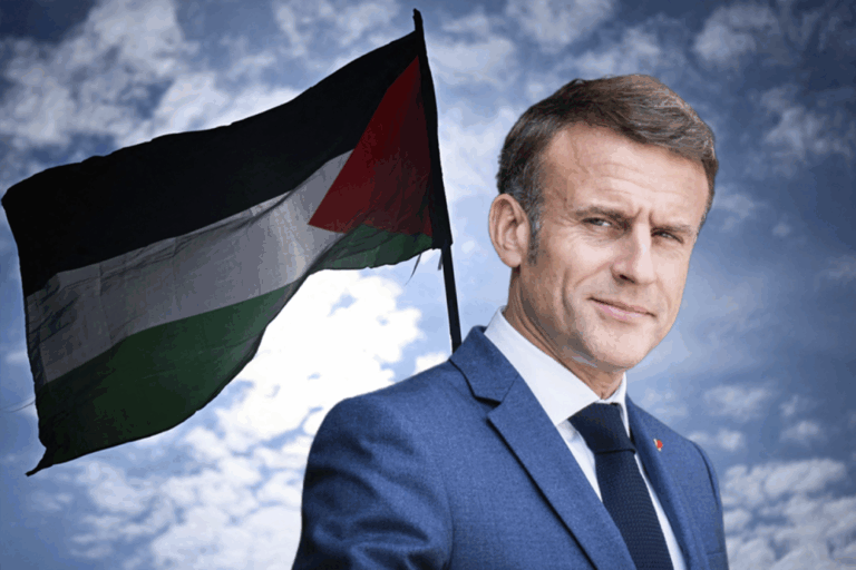 ماكرون:-فرنسا-تعلن-أنها-ستعترف-بدولة-فلسطين-في-سبتمبر