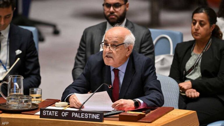مندوب-فلسطين:-إسرائيل-لا-تبالي-بميثاق-الأمم-المتحدة