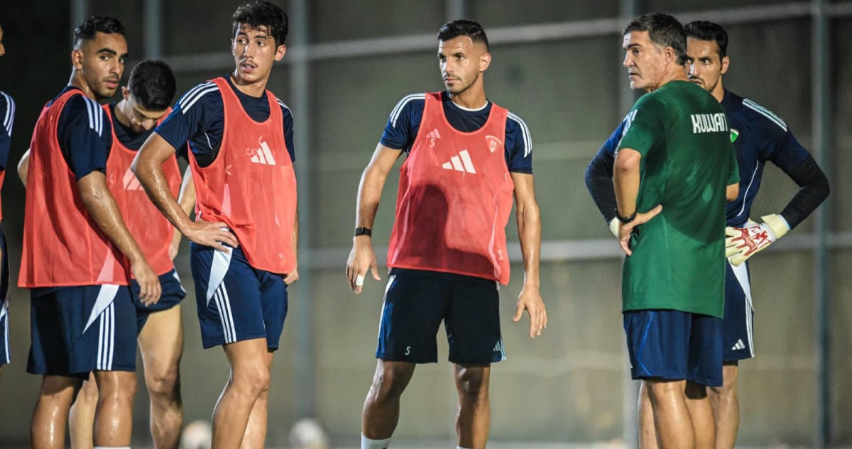 الأزرق-يواصل-تدريباته-للقاء-سورية-في-الدوحة