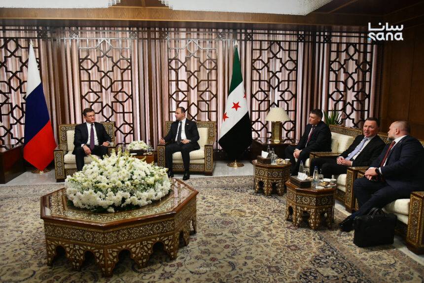 اجتماع-موسع-بدمشق-بين-سوريا-وروسيا-للتعاون-في-الإعمار-والطاقة-والزراعة-والصحة