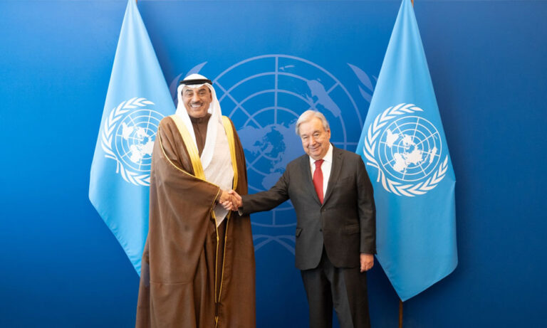 ممثل-سمو-أمير-البلاد-سمو-ولي-العهد-يلتقي-الأمين-العام-للأمم-المتحدة