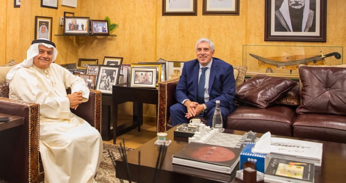 'علي-عبدالوهاب'-تستقبل-السفير-اللبناني-الجديد-في-الكويت