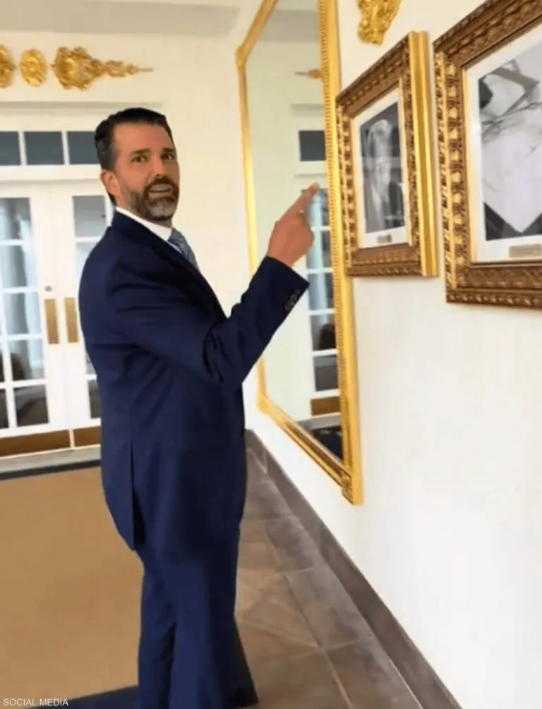 بالفيديو.-نجل-ترامب-يسخر-من-بايدن-في-ممشى-المشاهير-الرئاسي