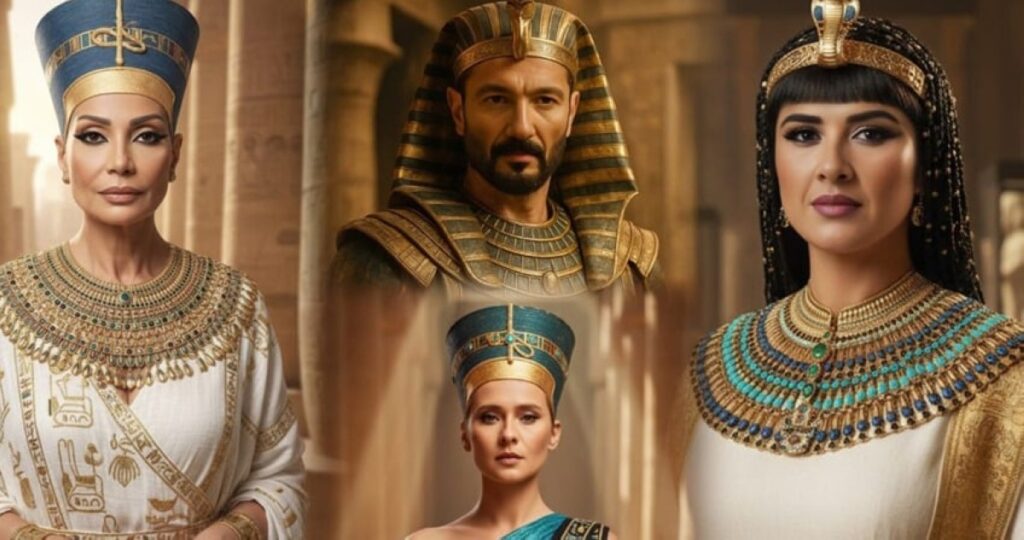 نجوم-مصر-'فراعنة'-في-المتحف-المصري