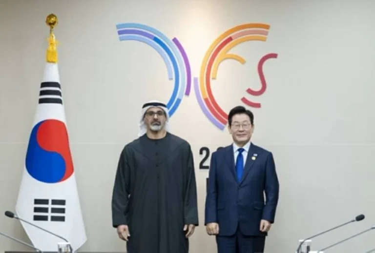 ولي-عهد-أبوظبي-يلتقي-رئيس-كوريا-الجنوبية-لبحث-تعزيز-الشراكة-الاستراتيجية