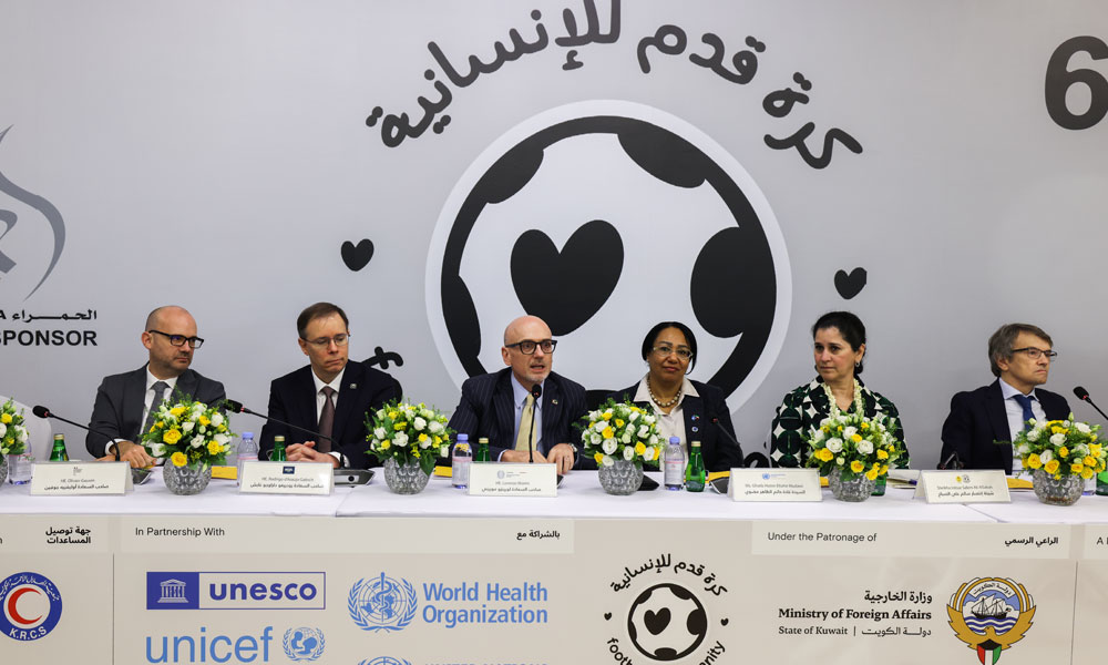الأمم-المتحدة-حول-“كرة-القدم-للإنسانية”-في-الكويت:-“الأطفال-هم-صنّاع-التغيير”