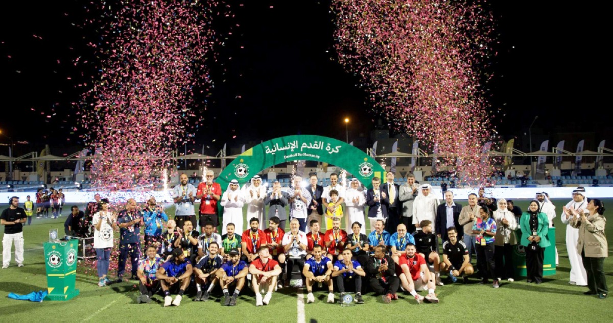 ختام-'كرة-قدم-للإنسانية'