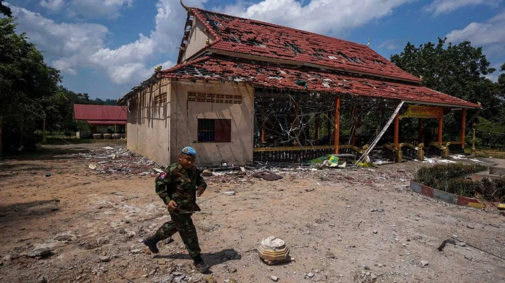 كمبوديا-وتايلاند.-الحدود-تغلي-وإجلاء-مئات-السكان