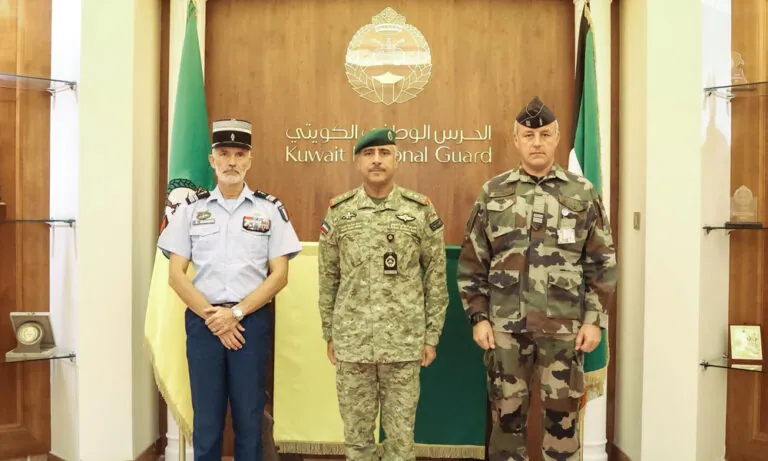وكيل-الحرس-الوطني-يستقبل-مدير-الأمن-الداخلي-لـ”الجندرما”-الفرنسية-لدى-الكويت-وقطر