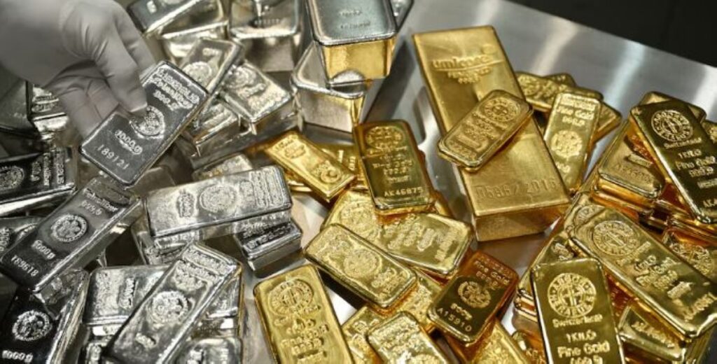 الفضة-تتجاوز-77-دولار-للمرة-الأولى-والذهب-والبلاتين-عند-مستويات-قياسية