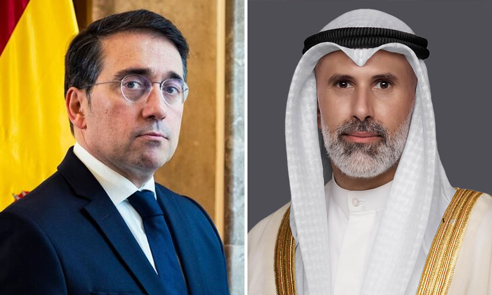 وزير-الخارجية-الكويتي-يبحث-هاتفيا-مع-نظيره-الإسباني-التصعيد-العسكري-في-المنطقة