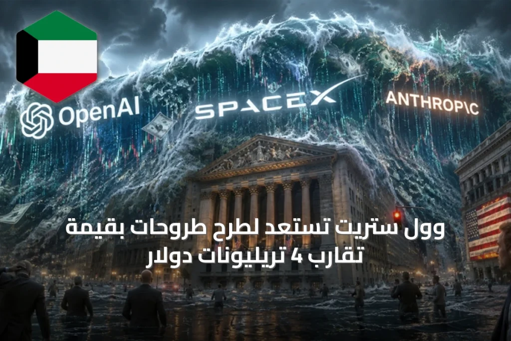 وول ستريت تستعد لطرح طروحات بقيمة تقارب 4 تريليونات دولار