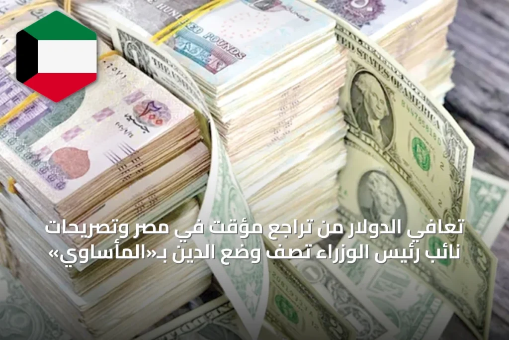 تعافي الدولار من تراجع مؤقت في مصر وتصريحات نائب رئيس الوزراء تصف وضع الدين بـ«المأساوي»