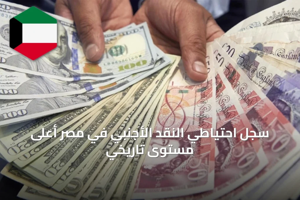 سجل احتياطي النقد الأجنبي في مصر أعلى مستوى تاريخي