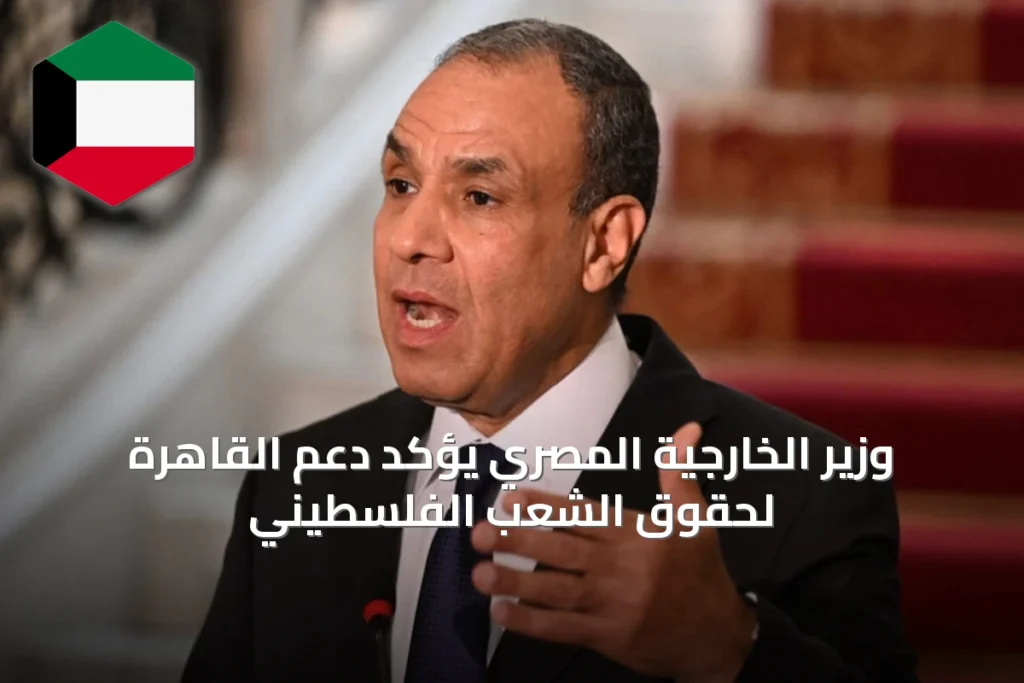 وزير الخارجية المصري يؤكد دعم القاهرة لحقوق الشعب الفلسطيني