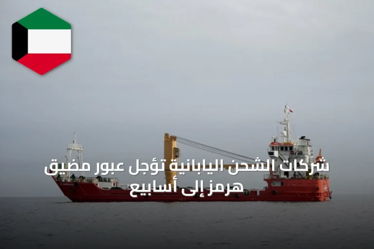 شركات الشحن اليابانية تُؤجل عبور مضيق هرمز إلى أسابيع