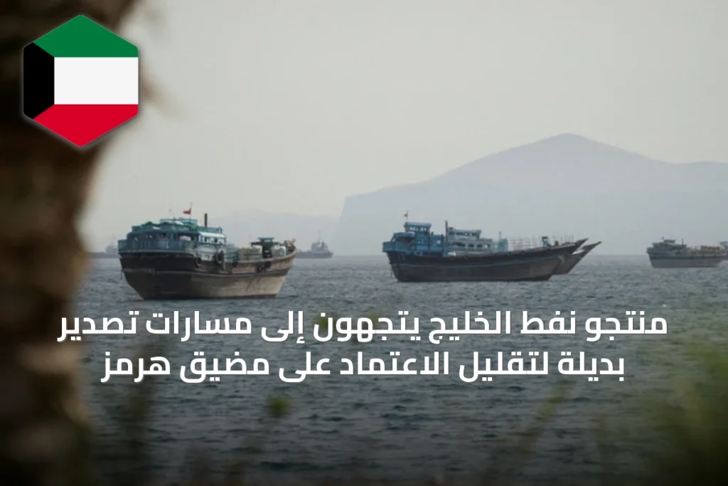 منتجو نفط الخليج يتجهون إلى مسارات تصدير بديلة لتقليل الاعتماد على مضيق هرمز