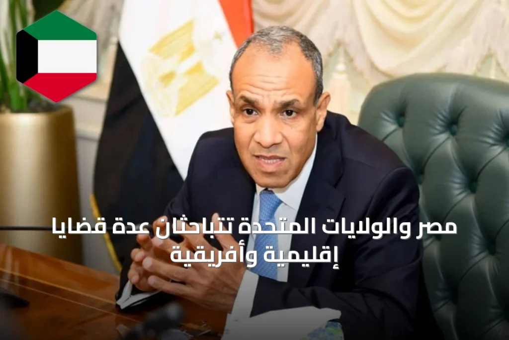 مصر والولايات المتحدة تتباحثان عدة قضايا إقليمية وأفريقية
