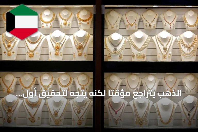 الذهب يتراجع مؤقتاً لكنه يتجه لتحقيق أول مكسب شهري منذ خمسة أشهر