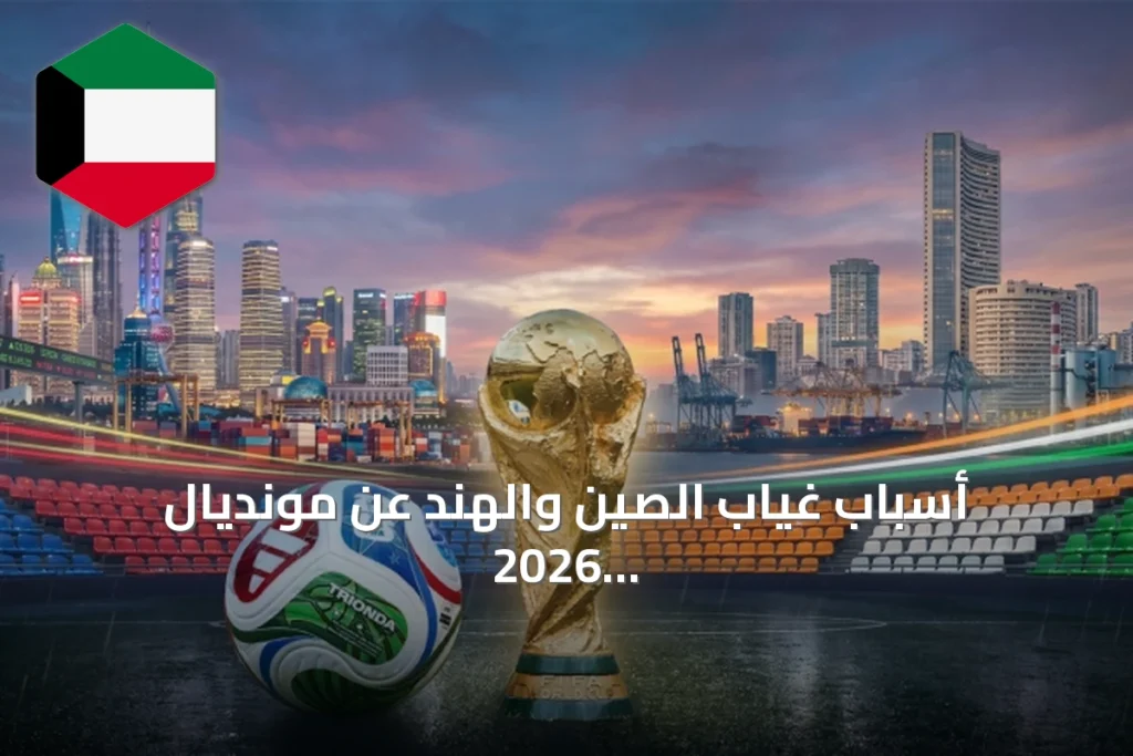 أسباب غياب الصين والهند عن مونديال 2026 رغم العوائد الضخمة