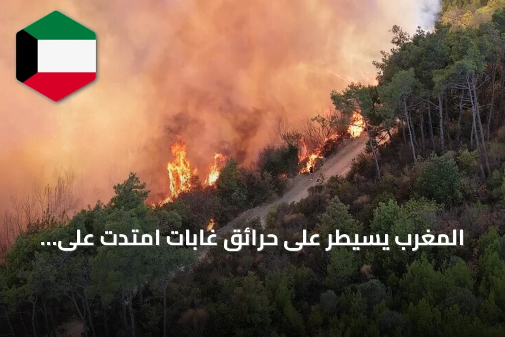 المغرب يسيطر على حرائق غابات امتدت على 115 هكتاراً في الحوز وتارودانت