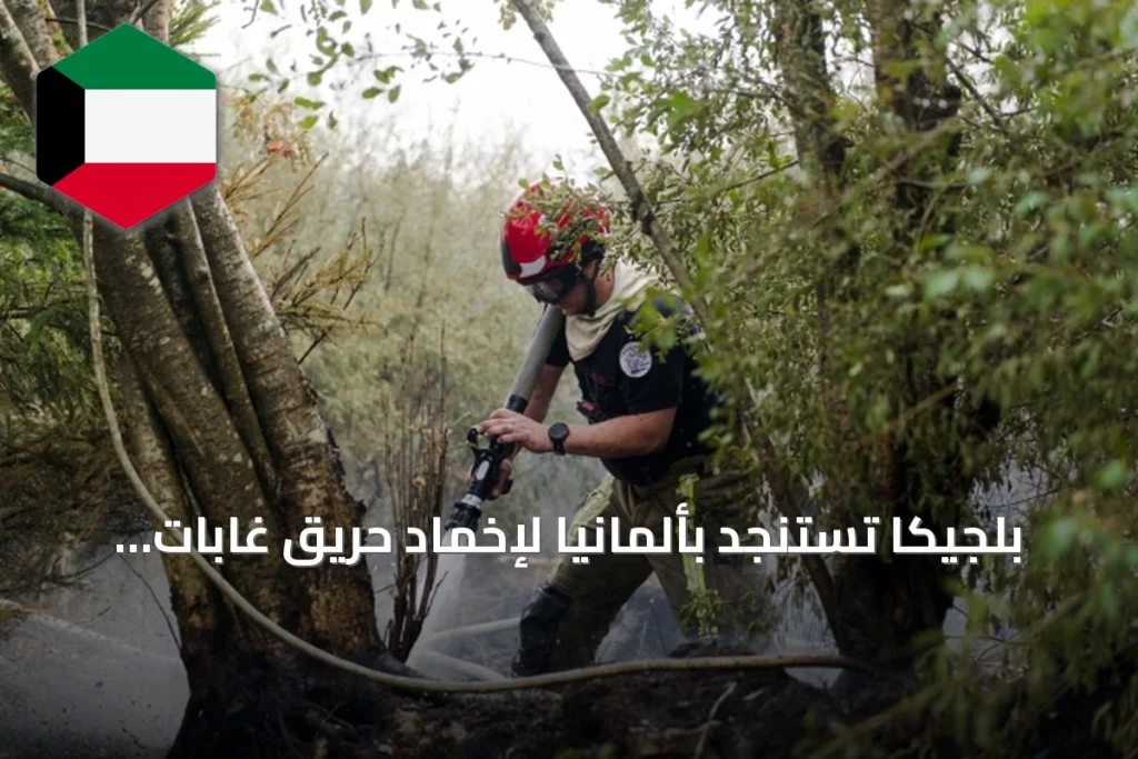 بلجيكا تستنجد بألمانيا لإخماد حريق غابات هو الأضخم في تاريخها