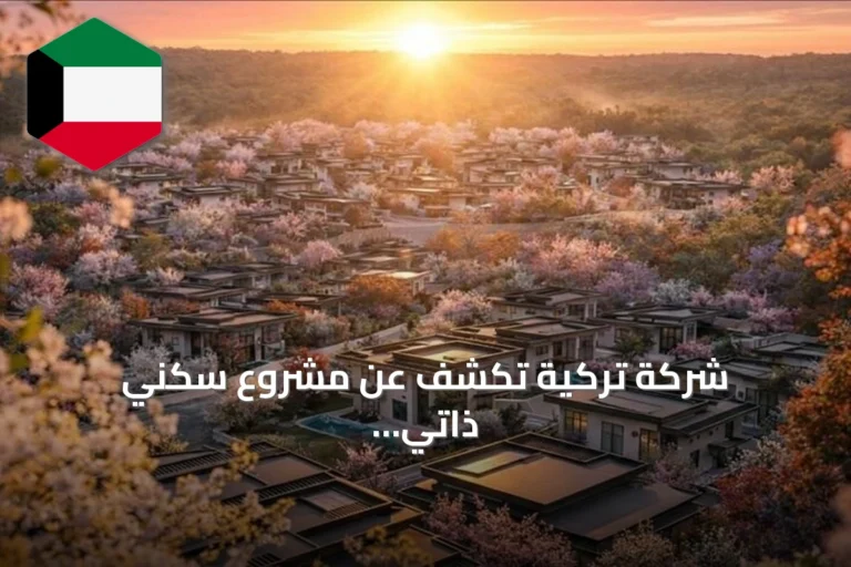 شركة تركية تكشف عن مشروع سكني ذاتي الاكتفاء بالطاقة والمياه والغذاء