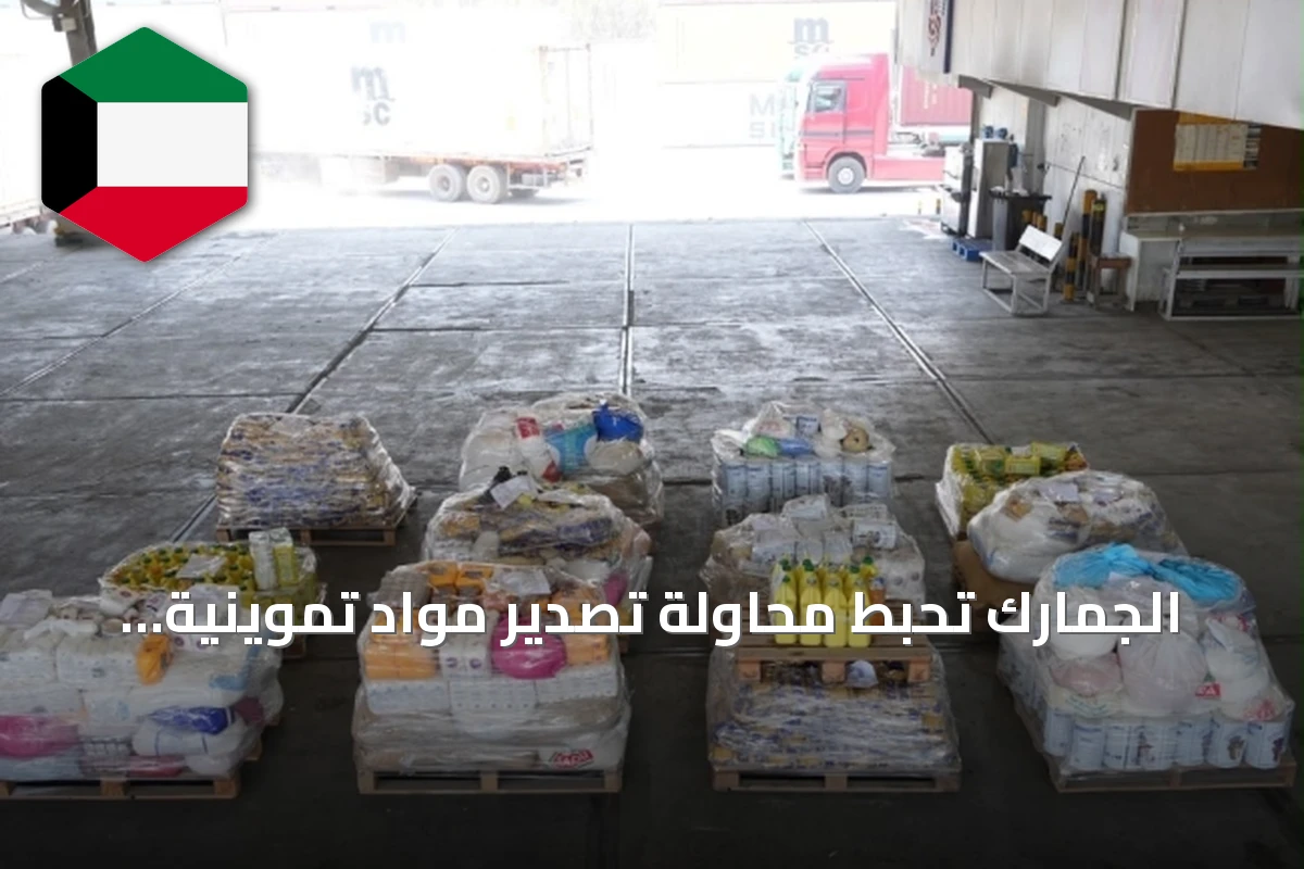 الجمارك تحبط محاولة تصدير مواد تموينية مدعومة عبر ستة حاويات إلى سريلانكا