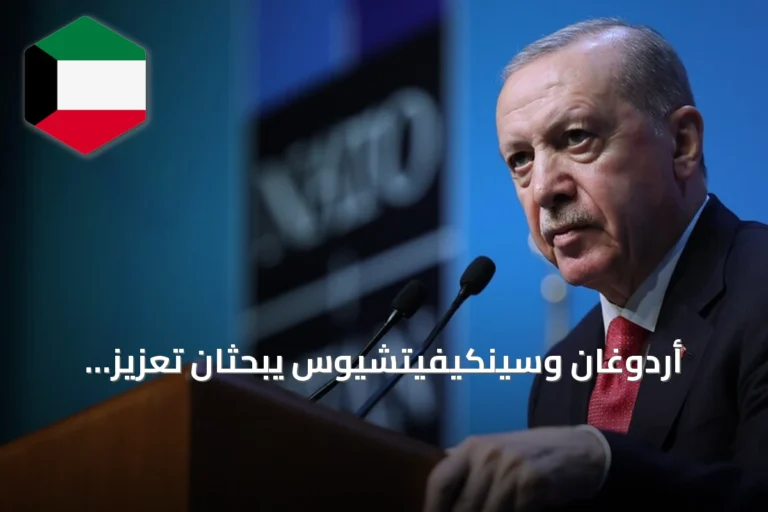 أردوغان وسينكيفيتشيوس يبحثان تعزيز العلاقات الثنائية والقضايا الإقليمية