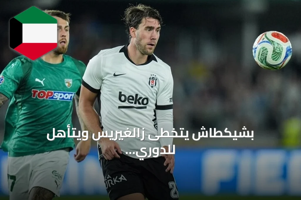 بشيكطاش يتخطى زالغيريس ويتأهل للدوري الأوروبي رغم خسارة الإياب