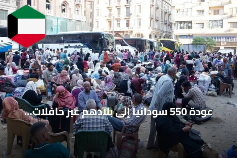عودة 550 سودانيا إلى بلادهم عبر حافلات ضمن برنامج العودة الطوعية من مصر