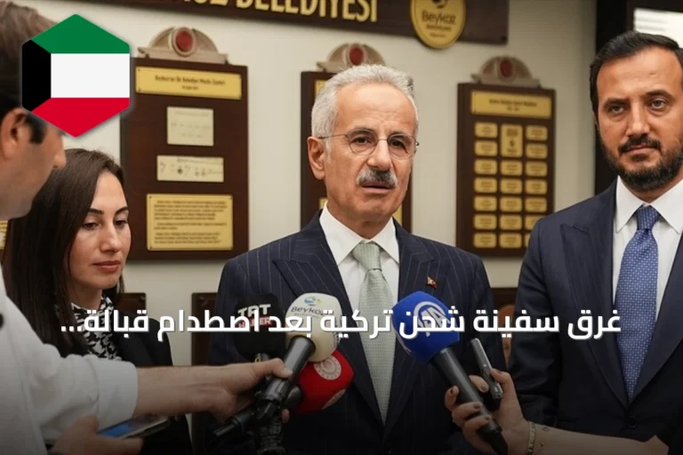 غرق سفينة شحن تركية بعد اصطدام قبالة إسطنبول وفقدان 10 من طاقمها