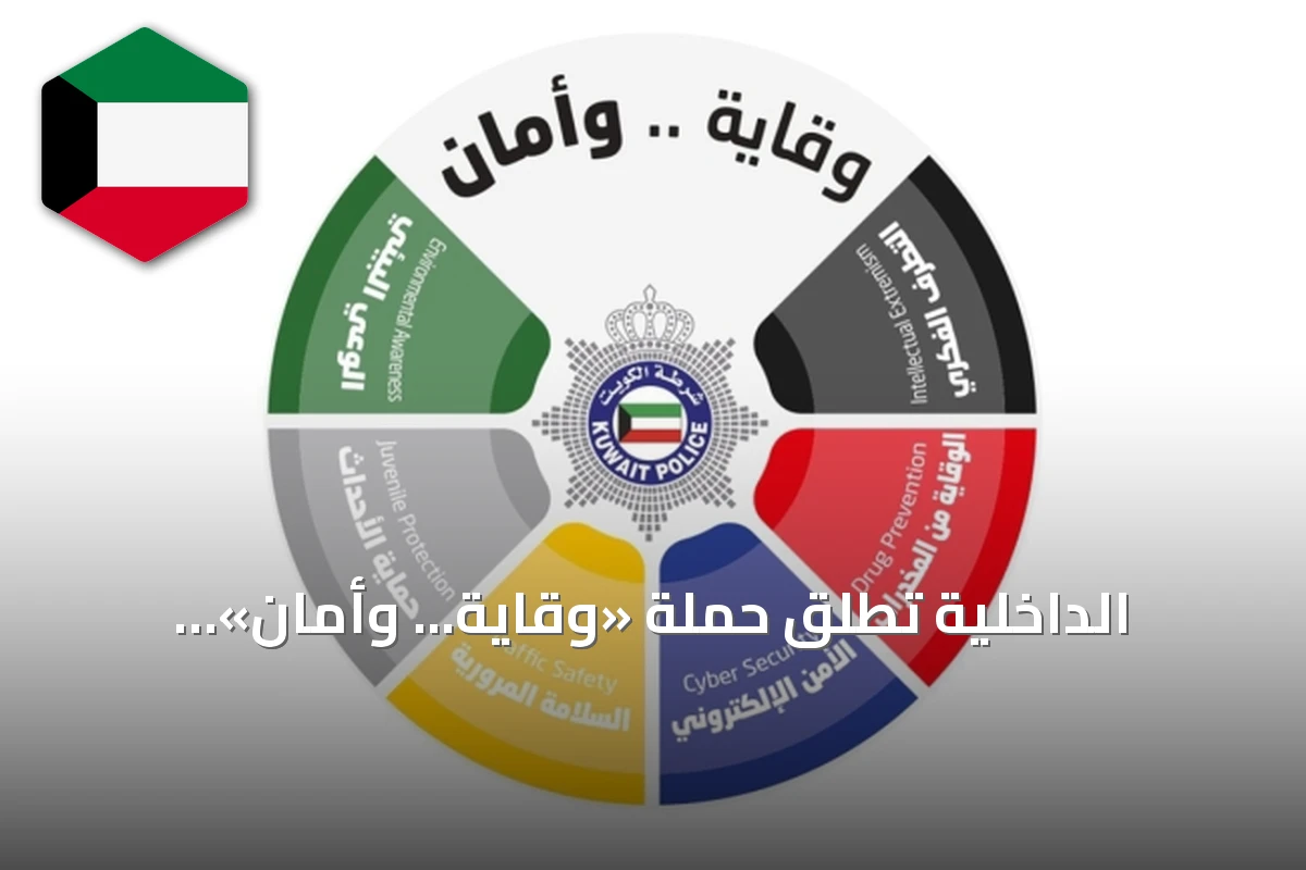 الداخلية تطلق حملة «وقاية... وأمان» لتعزيز الوعي الأمني مع انطلاق العام الدراسي