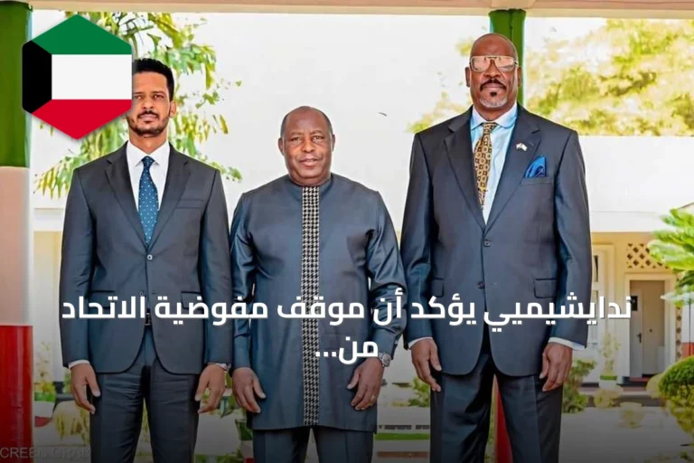 ندايشيميي يؤكد أن موقف مفوضية الاتحاد من الحوار السوداني لا يعكس إرادة المنظمة