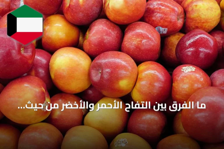 ما الفرق بين التفاح الأحمر والأخضر من حيث الفوائد الغذائية؟