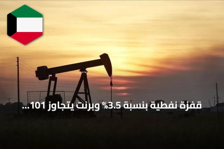 قفزة نفطية بنسبة 3.5% وبرنت يتجاوز 101 دولار مع تصاعد التوتر الأمريكي الإيراني