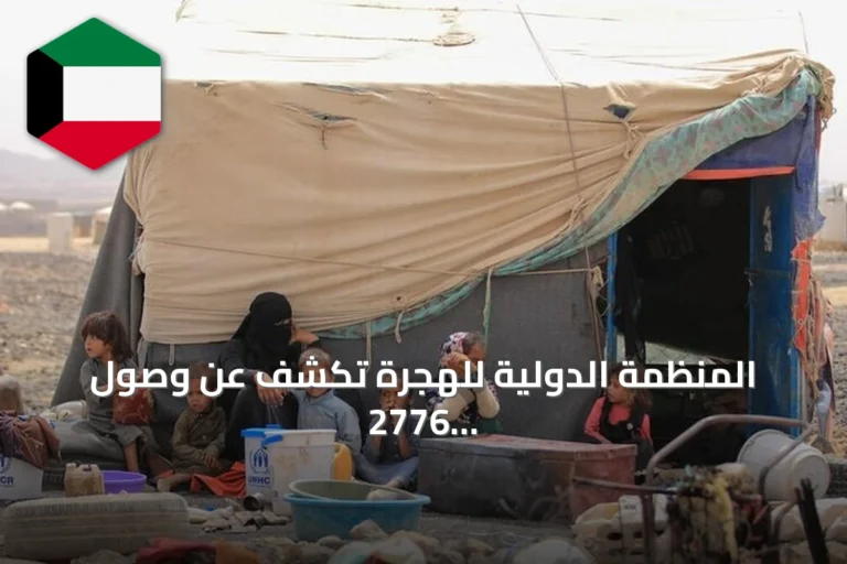 المنظمة الدولية للهجرة تكشف عن وصول 2776 يمنياً إلى جيبوتي وتجاوز النازحين الداخلين 104 ألفاً