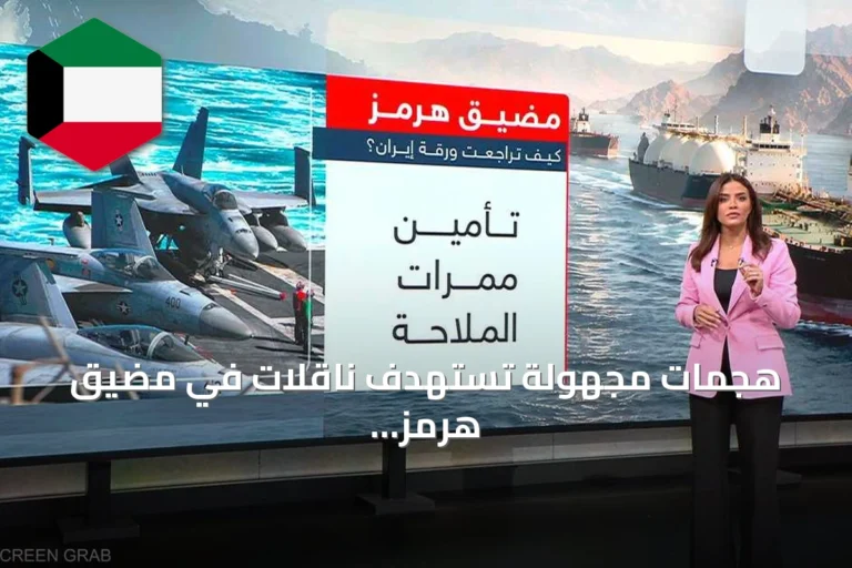 هجمات مجهولة تستهدف ناقلات في مضيق هرمز وتؤدي لإصابات طفيفة