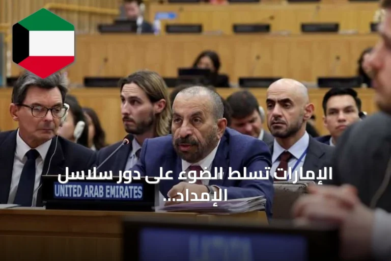 الإمارات تسلط الضوء على دور سلاسل الإمداد في تعزيز السلام والأمن الدوليين