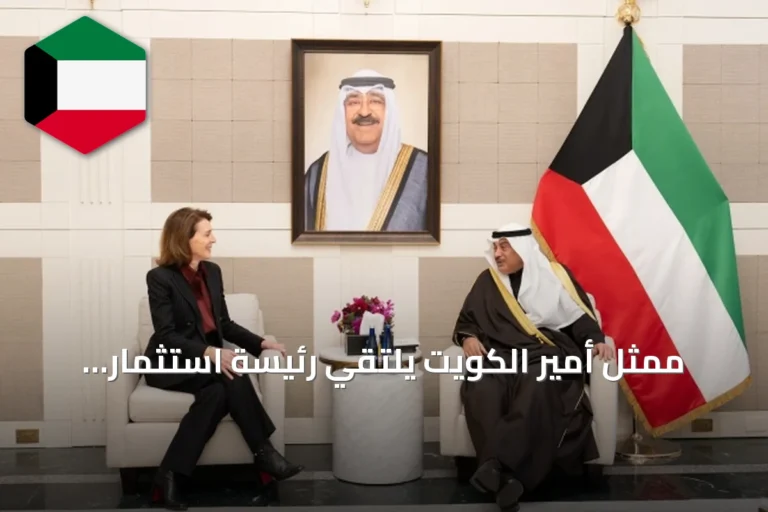 ممثل أمير الكويت يلتقي رئيسة استثمار ألفابت وغوغل لتعزيز التعاون الرقمي