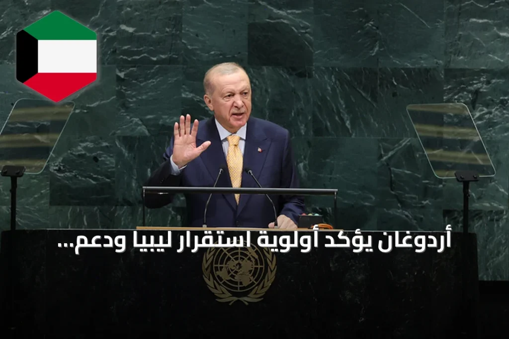 أردوغان يؤكد أولوية استقرار ليبيا ودعم السلام الإقليمي