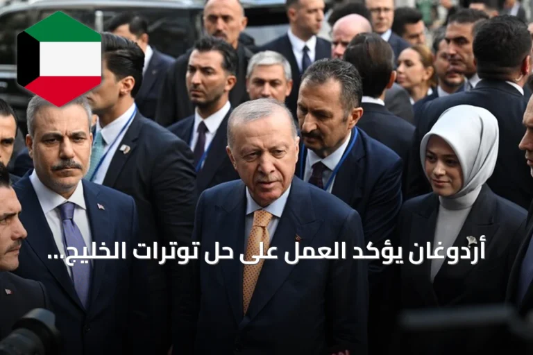 أردوغان يؤكد العمل على حل توترات الخليج بأسرع وقت ممكن